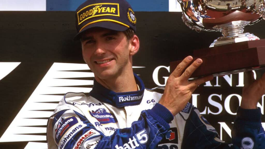 Formel 1 Damon Hill. Credit: Williams