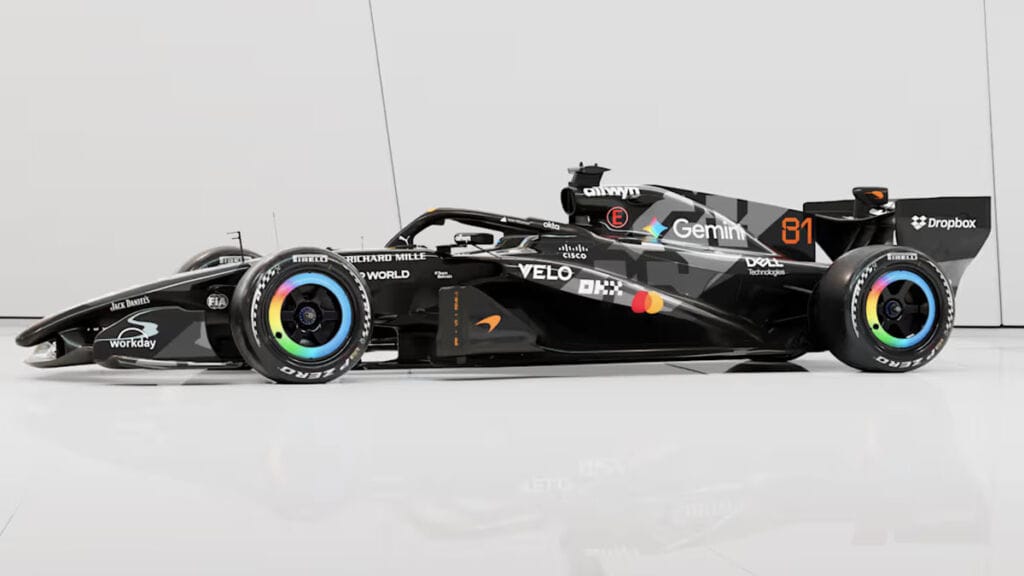 Formel 1 McLaren Trest Livery 2026