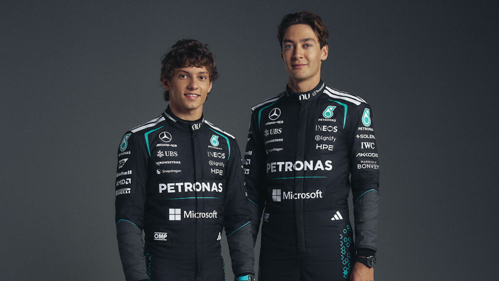 Formel 1 Mercedes 2026 Kimi Antonelli George Russell