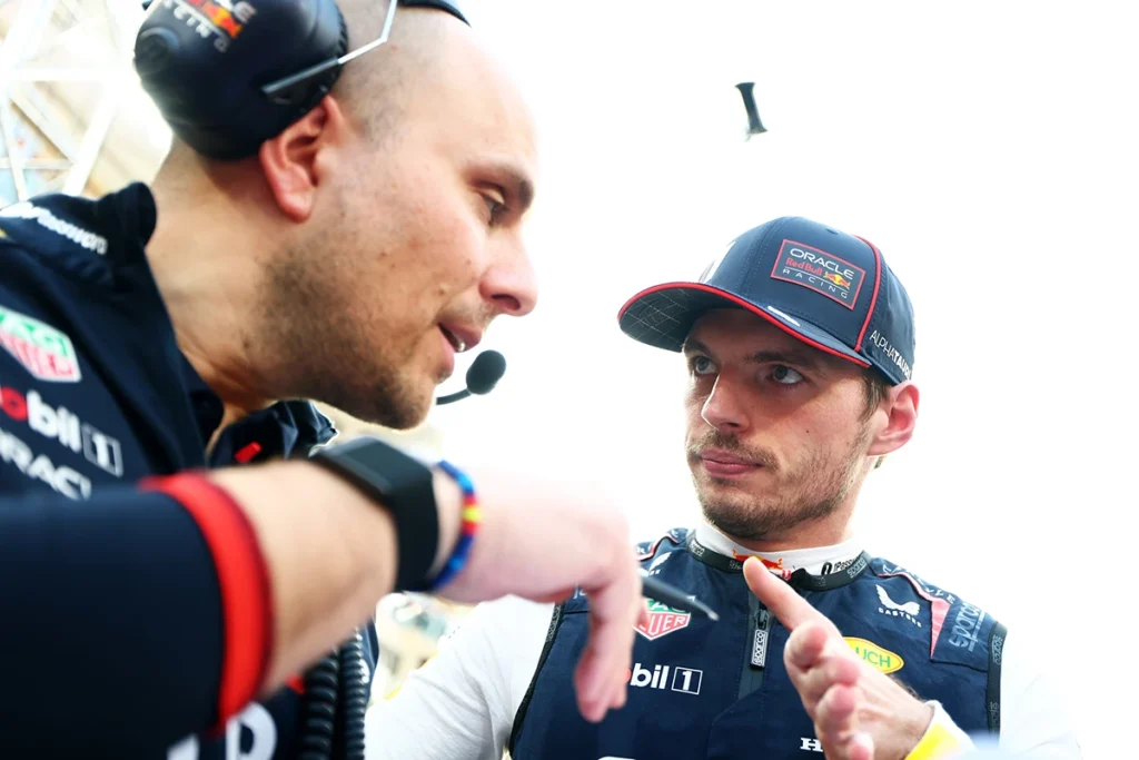 Formel 1 Red Bull Lambiase Verstappen