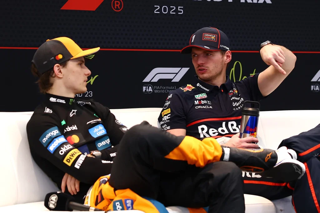 Formel 1 Max Verstappen Oscar Piastri 2025