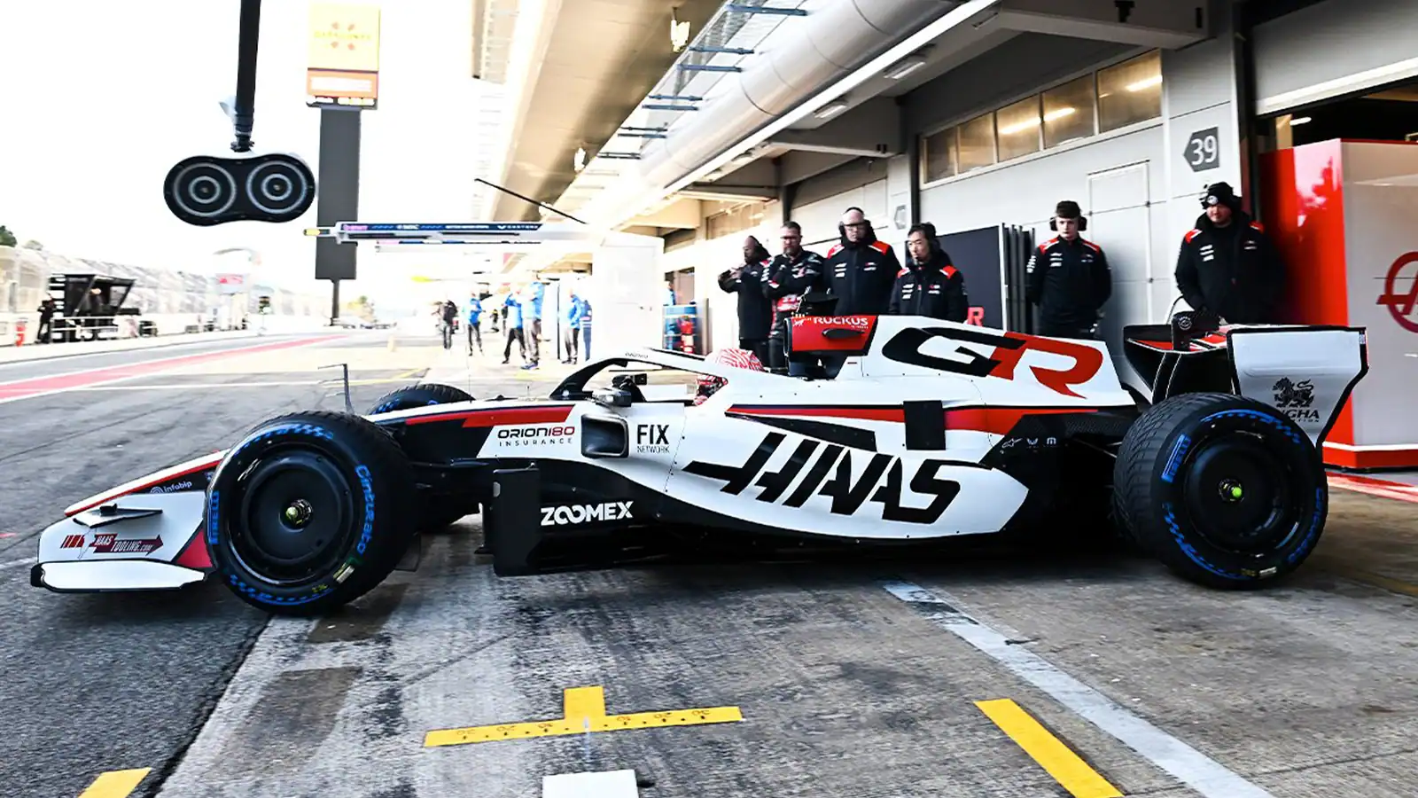 Haas VF-26, Formel 1 Test in Barcelona, Credit: Haas