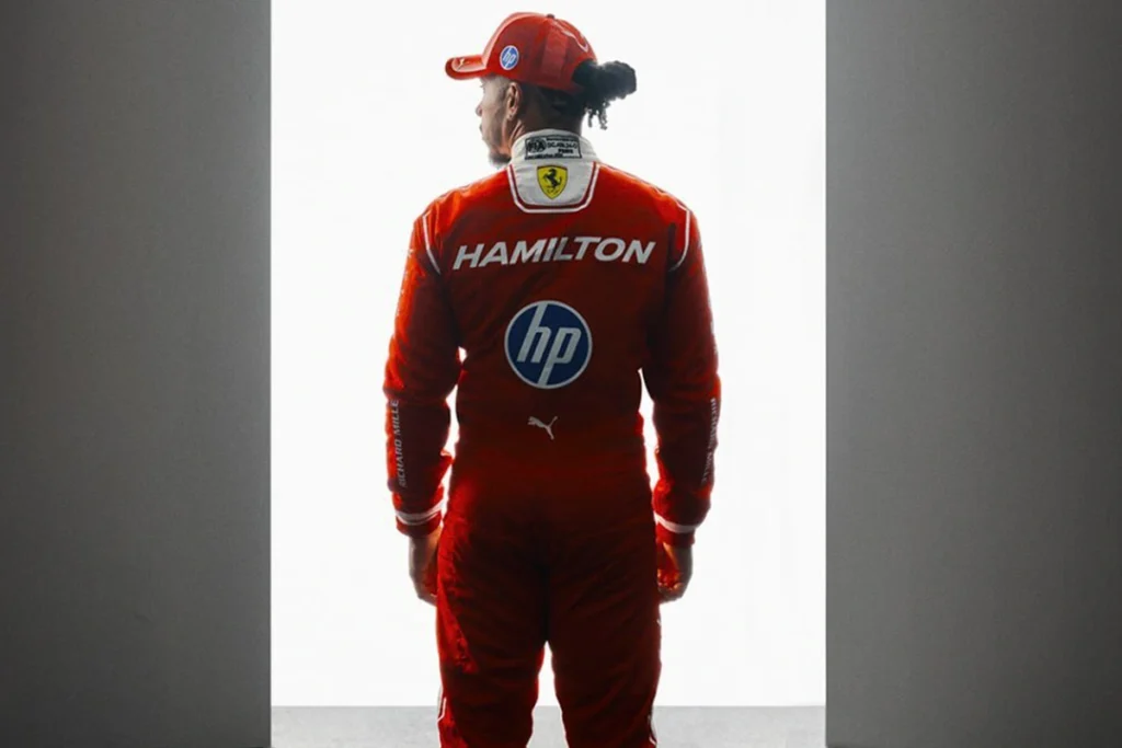 Lewis Hamilton, Credit: Ferrari