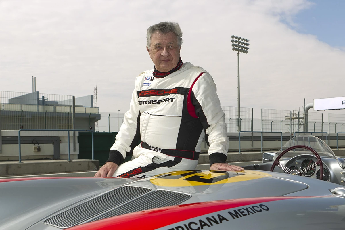 Hans Herman. Credit: Porsche