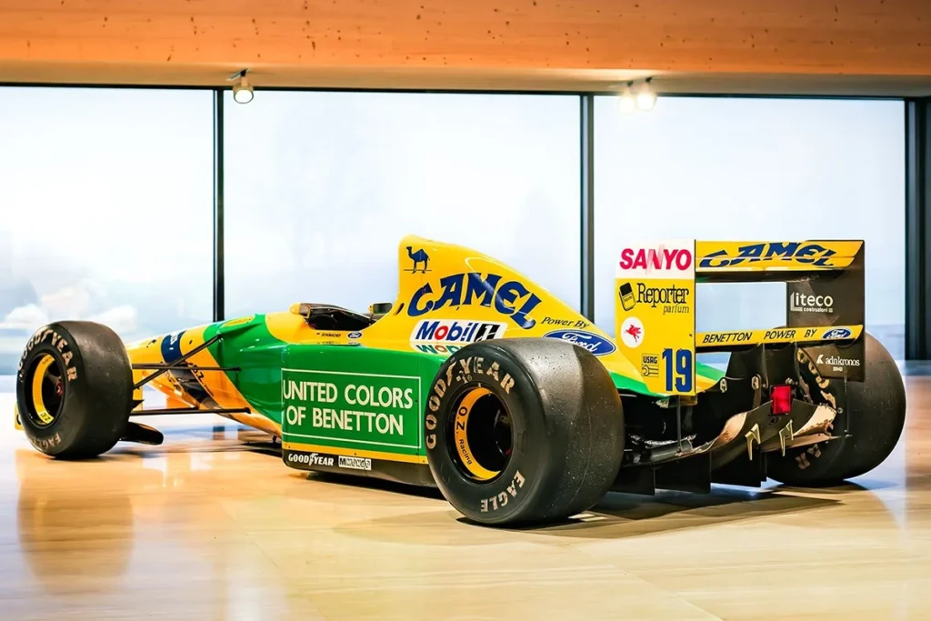 Michael Schumacher Jordan 1992, Credit: Broad Arrow Auctions