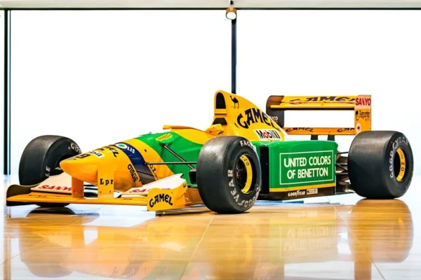 Michael Schumacher Jordan 1992, Credit: Broad Arrow Auctions