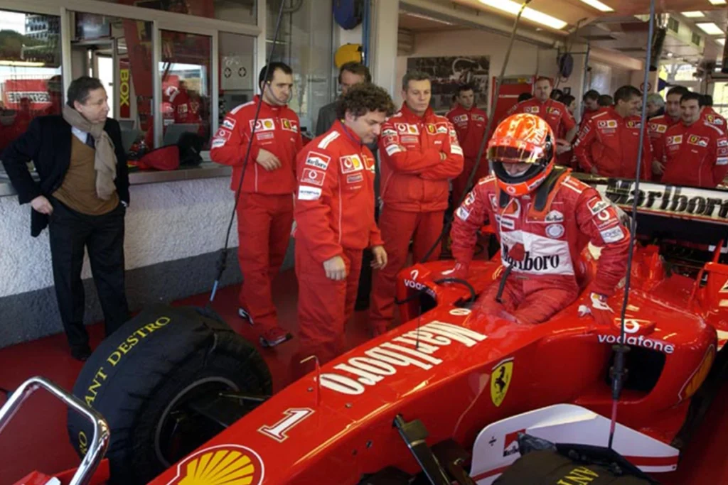 Michael Schumacher, Ferrari F2004, Credit: Ferrari