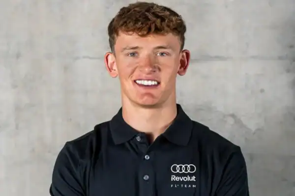 Audi-Nachwuchsfahrer Freddie Slater, Credit: Audi