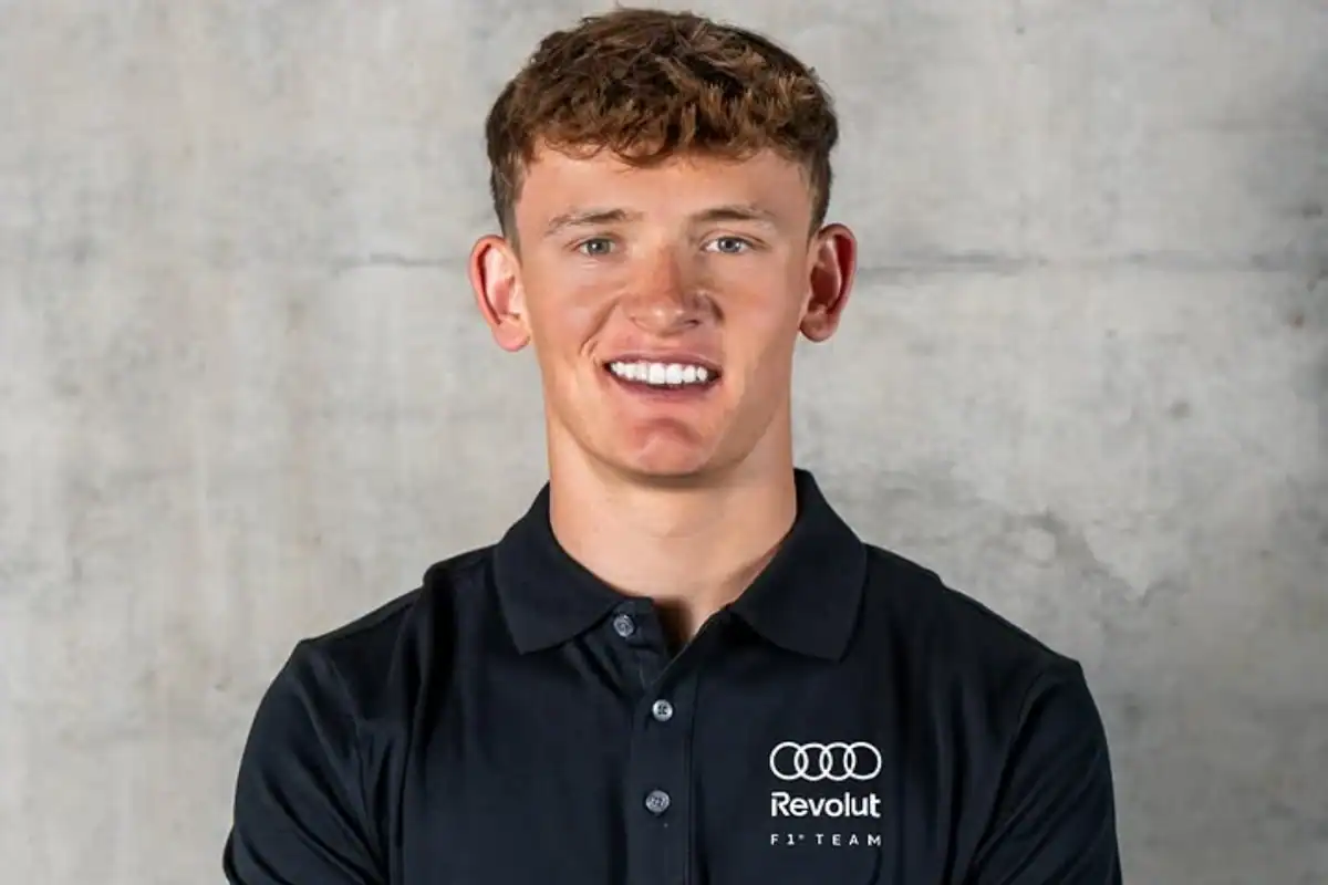 Audi-Nachwuchsfahrer Freddie Slater, Credit: Audi